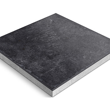 Keramiek CeraDeco 60x60x4 Matiere Nero